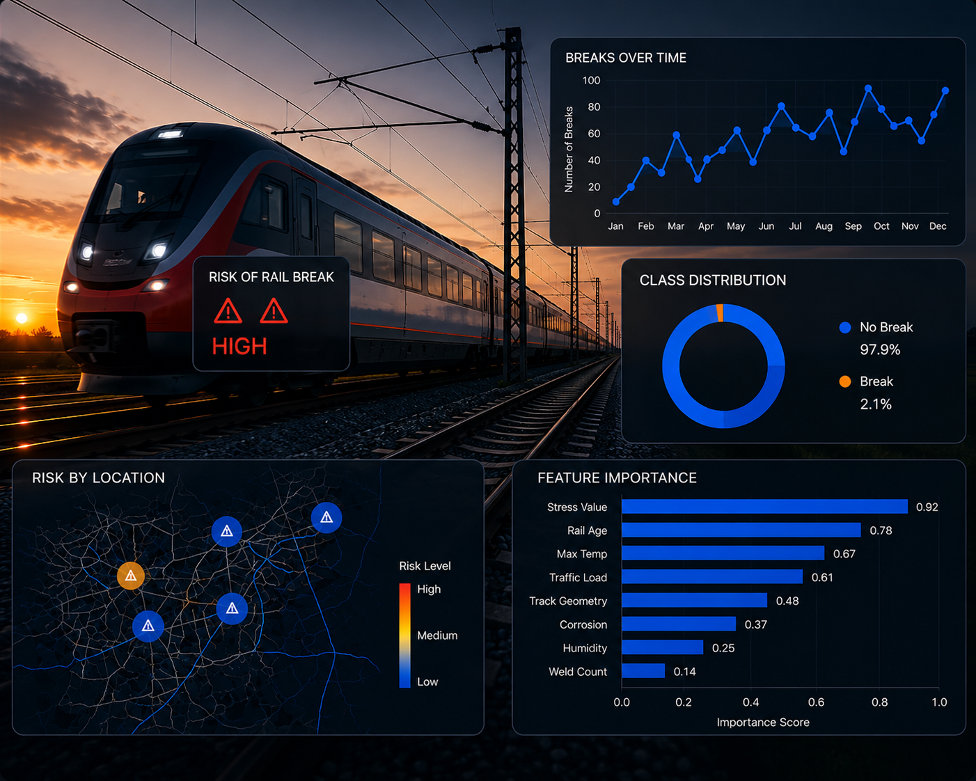 Rail Break Prediction Project